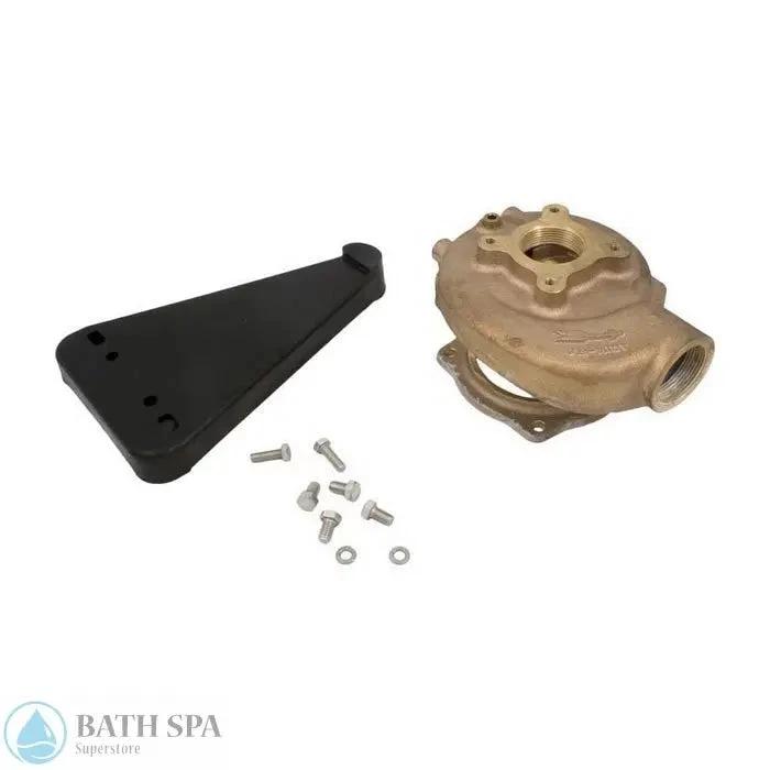 Gecko AquaFlo A Val Pak 1.0 HP Wet End One And A Half Inch No Trap Center Suction Pump 11910010 Spa Pumps & Parts: Spa Pump Wetends (Gecko) 11910010