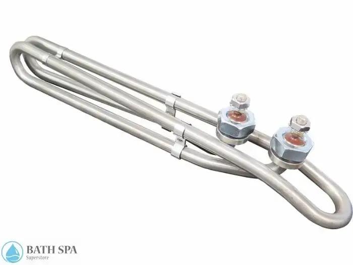 Element Flo Thru, 5.5kW, 7", 115/230v, Titanium (10-12-0110G-K) Spa Parts 12-0100-K