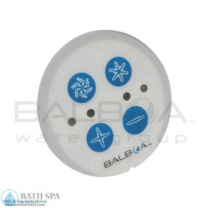Balboa 4-Button G.G. Bath Topside Panel Overlay (12013) Bath Parts: Bath Topside Panel Overlays 12013_lar