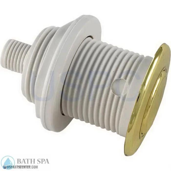 Air Button - 1-5/16" hole size Polished Brass Spa Parts 13082pb