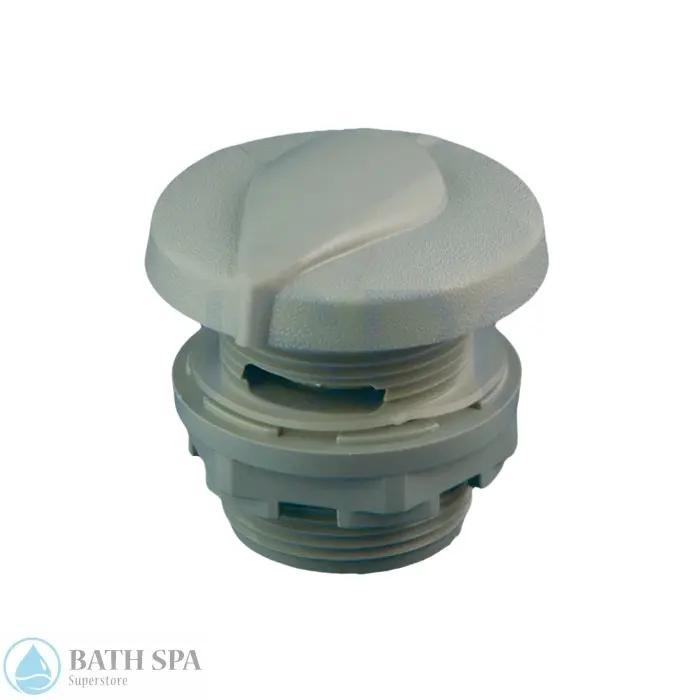 Air Control 1" Under-Skirt w/Sunburst Design Cap - Long Spa Parts 13760