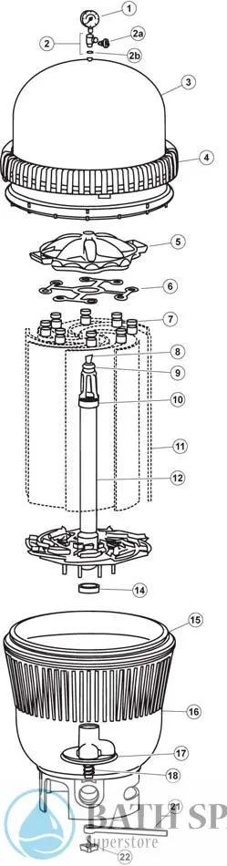 Earthworks Replacement Parts (Curved Grid) Pool Parts 16-105-w015_xl.1