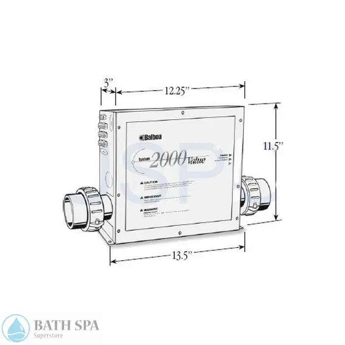 Balboa 2000 Value System 5.5kW (115/220v) (54160-HC) Spa Controls 2000_value