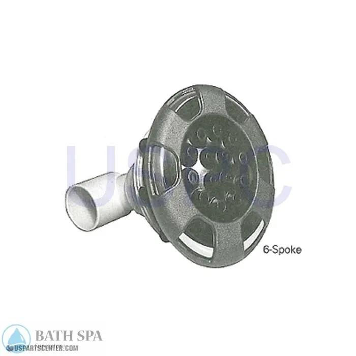 Waterway, Master Massage Jet - 6 Spoke Escutcheon. Adjustable Spa Parts 210-7290s_ddc15845-3975-435b-a2de-132060b7c326