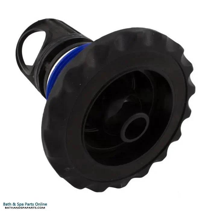 Waterway Power Storm Internal Jet 4-3/4 In FD Roto Deluxe Scallop Black 212-4821 Spa Parts: Spa Jets (Waterway Power Storm Jets) 212-4821
