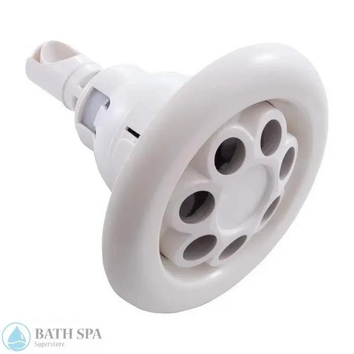 Waterway Power Storm 5 Inch Jet Internal Massage Spa Jet Smooth White 2126650 OEM Spa Parts: Spa Jets (Waterway Power Storm Jets) 212-6650