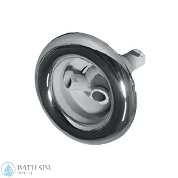 Waterway Power Storm Jet 5.5 Inch Twin Roto Large Polished Stainless Steel 212-7320S Spa Parts: Spa Jets (Waterway Power Storm Jets) 212-7320s