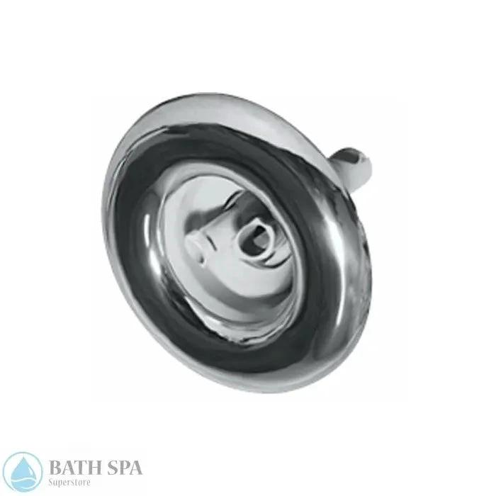 Waterway Six and One Half Inch Power Storm Jet Twin Extra Large Polished Stainless Steel 212 7390S Spa Parts: Spa Jets (Waterway Power Storm Jets) 212-7390s