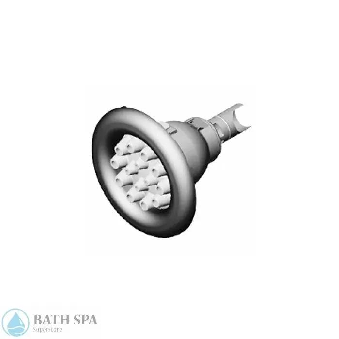 Waterway Power Storm Gunite Jet Internal 5 Inch FD Multi Massage Smooth Polished Stainless Steel 212-7500S Spa Parts: Spa Jets (Waterway Power Storm Jets) 212-7500s