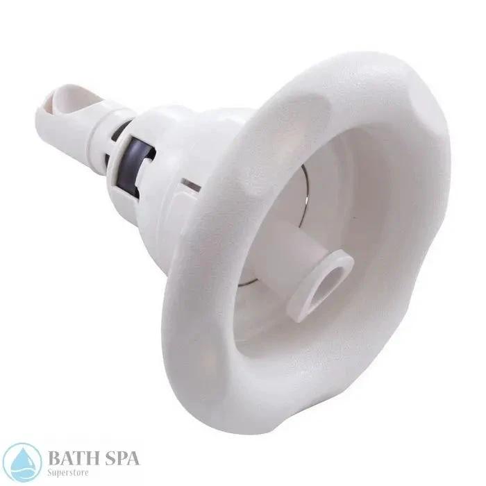 Waterway Power Storm Internal 5 Inch Roto Scalloped White Spa Jet Assembly 212-7600 Spa Parts: Spa Jets (Waterway Power Storm Jets) 212-7600