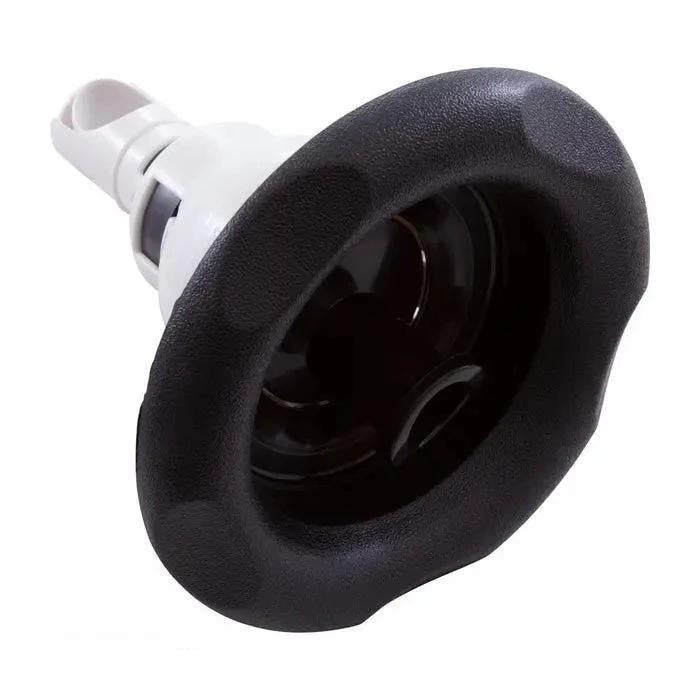 Waterway Power Storm Internal Roto 5 Point Scalloped Black Spa Jet Inline 2127601 Spa Parts: Spa Jets (Waterway Power Storm Jets) 212-7601