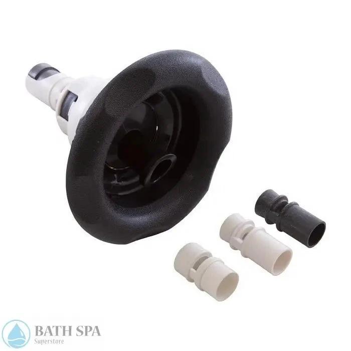 Waterway Power Storm Gunite Jet Internal 5-Inch FD Roto 5-Point Scallop Black 212-7601G Spa Parts: Spa Jets (Waterway Power Storm Gunite Jets) 212-7601G