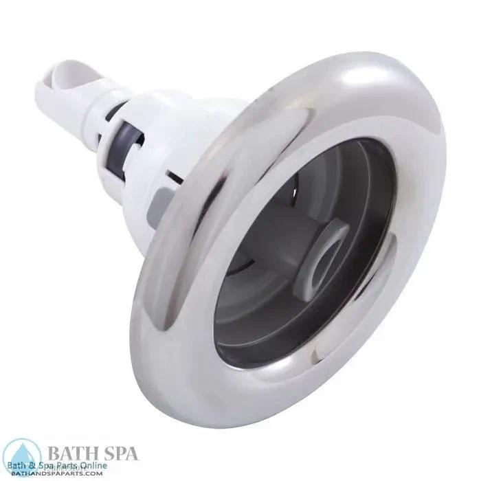 Waterway Power Storm Internal Roto Smooth SS Gray Spa Jet Replacement Part 2127607S Spa Parts: Spa Jets (Waterway Power Storm Jets) 212-7607S