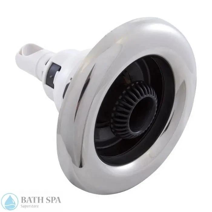 Waterway 5 Inch Power Storm Jet Directional Smooth SS Black Spa Jet 212-7631S Discontinued Spa Parts: Spa Jets (Waterway Power Storm Jets) 212-7631S