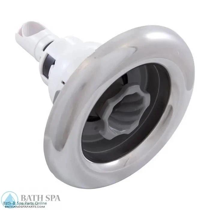 Waterway Power Storm Internal Spa Jet Twirl Smooth SS Gray 212-7647S Fits Spa and Pool Systems Spa Parts: Spa Jets (Waterway Power Storm Jets) 212-7647S