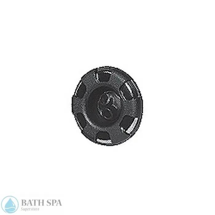 Waterway Mini Storm Spoked Jet 3-5/16 In Stainless Steel White 212-8690S Spa Jet Replacement Part Spa Parts: Spa Jets (Waterway Mini Storm Series Jets) 212-8690s
