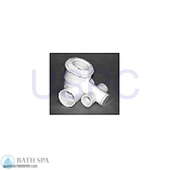 Waterway Standard Mini Jets - 1/2" Air x 1" Water - T-Body Low Profile Assembly Spa Parts 222-0060