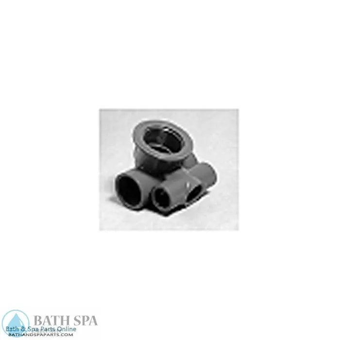 Waterway Standard Mini Jet Body [20mm Air x 32mm Water T-Body Assembly (222-5020) Bath Parts: Bath Jet Trim (Waterway) 222-5020