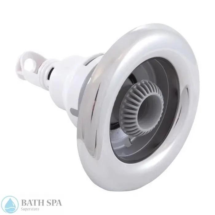 Waterway Power Storm Threaded Jet Internal Direct Smooth Scalloped Grey 229-7637S Replacement Face For Spa Jets Spa Parts: Spa Jets (Waterway Power Storm Jets) 229-7637S