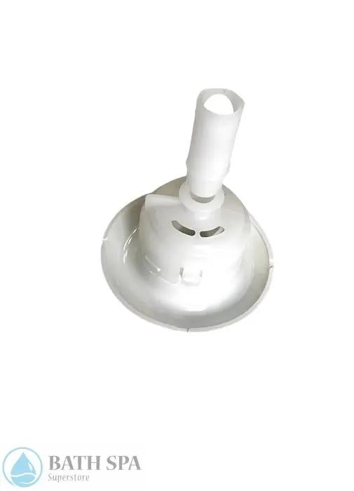 Balboa, 10 Scallop 86Swirl Barrel jet 3" Biscuit (24330-BC) Bath Parts: Bath Jet Trim (Hydro Air/Balboa) 24330-CW