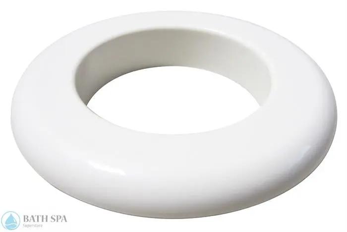 CMP TS-I Tech Series Smooth Escutcheon White (24600-000-040) Bath Parts 24600-000-040