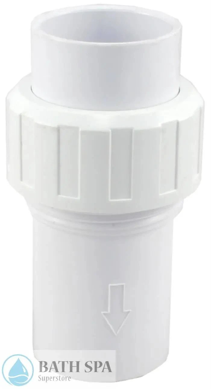 Air Check Valve Unionized 1.5" with 3/32 lb. Spring, UL (600-0510) Spa Parts 25069-000-000_c693d063-e391-4b49-84e7-2d27cf37a011