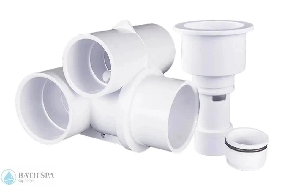 CMP Wave Collection Insider Gunite Jet body White (25580-200-00) 25580-2in-jet-parts