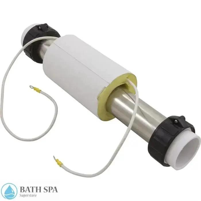 Heater, Flo-Thru, Cal Spa, 15" x 2", 230v, 5.5kW, Insulation Wrap, Gen2 (F2550-2001) Spa Parts: Spa Heaters (Therm Products Flow Thru Spa Heaters) 26-2001-7S-K.1