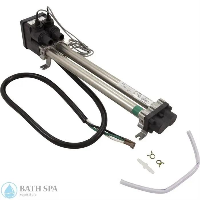 Watkins Double Barrel Heater, Low Flow, Tri-Bend, 230v, 6/1.5kW Spa Parts 26-C3160-1S