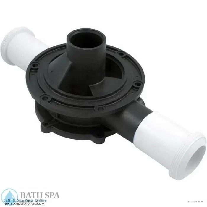 Jacuzzi DVK6 Valve Body Assembly With RMST Union (39-2572-09-R) PVC Plastic Fittings & Valves: Valves - Dial Valves 27-105-1543_xl