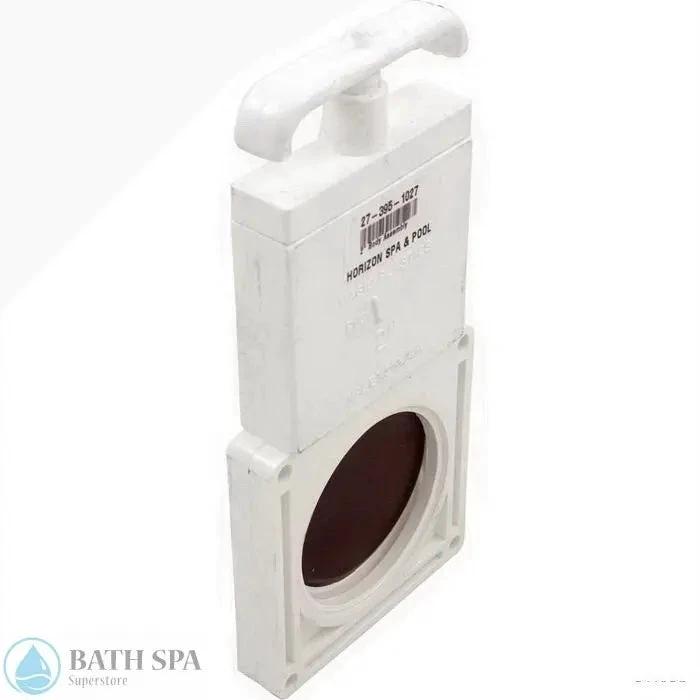 Magic Plastic 2" Gate Valve Body Assembly (0603-20) PVC Plastic Fittings & Valves: Valves - 2 Inch Slice Valve 27-395-1027_xl