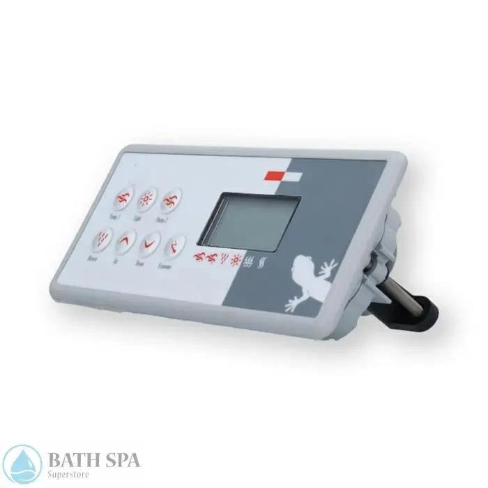 Gecko Topside Panel TSC-8-GE2 7-Button LCD Control With 10ft Cord For MSPA Systems, Pumps And Blower Spa Parts: Spa Topside Panels (Gecko Topside Panels) 3-00-6017_spa-control-electronic-keypads-gecko-tsc-8-26