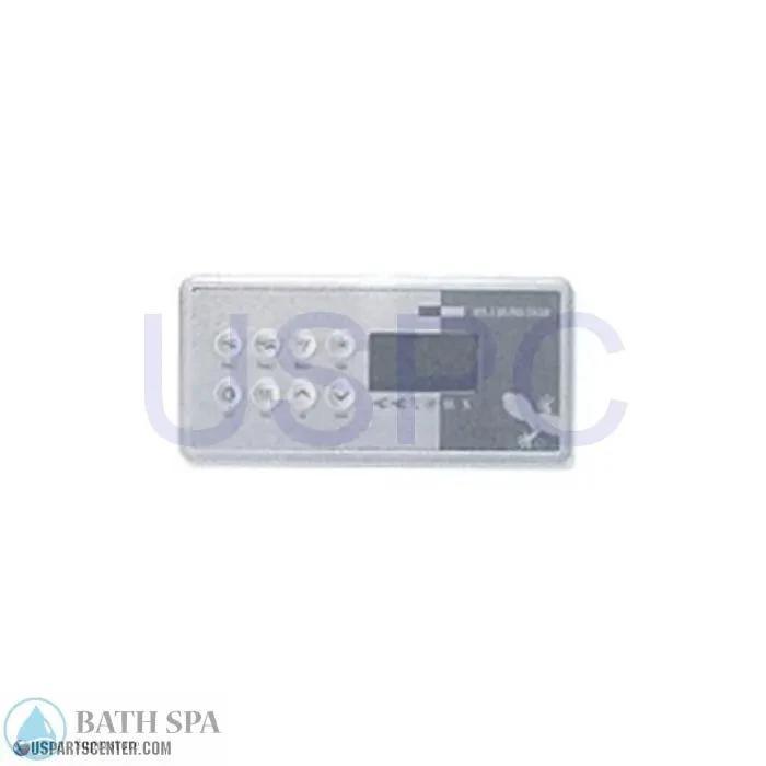 Gecko MSPA Topside Control Unit 7 Inch By 3 And A Quarter Inch Replacement Part For Gecko MSPA Equipment Spa Parts: Spa Topside Panels (Gecko Topside Panels) 3-00-7221