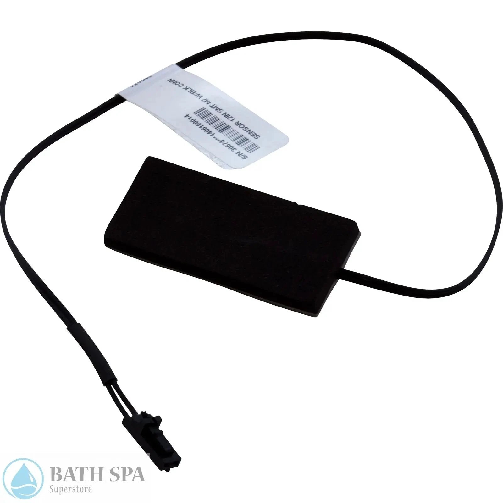 Balboa 12 Inch Temperature Sensor Cable For SMT M7 Systems With Black Connector Spa Parts: Spa Heaters (Heater Parts/Accessories) 30674
