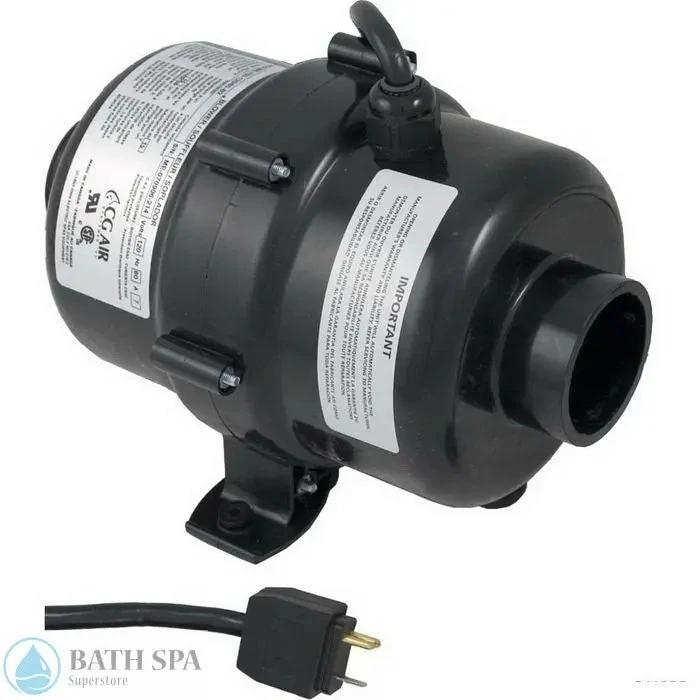CG Air Millenium Eco Blower 115V 60Hz 750W 7A Three Foot Molded Cord Durable Quiet Operation Spa Parts: Spa Air Blowers (Residential - Side Mount) 34-122-1018_xl