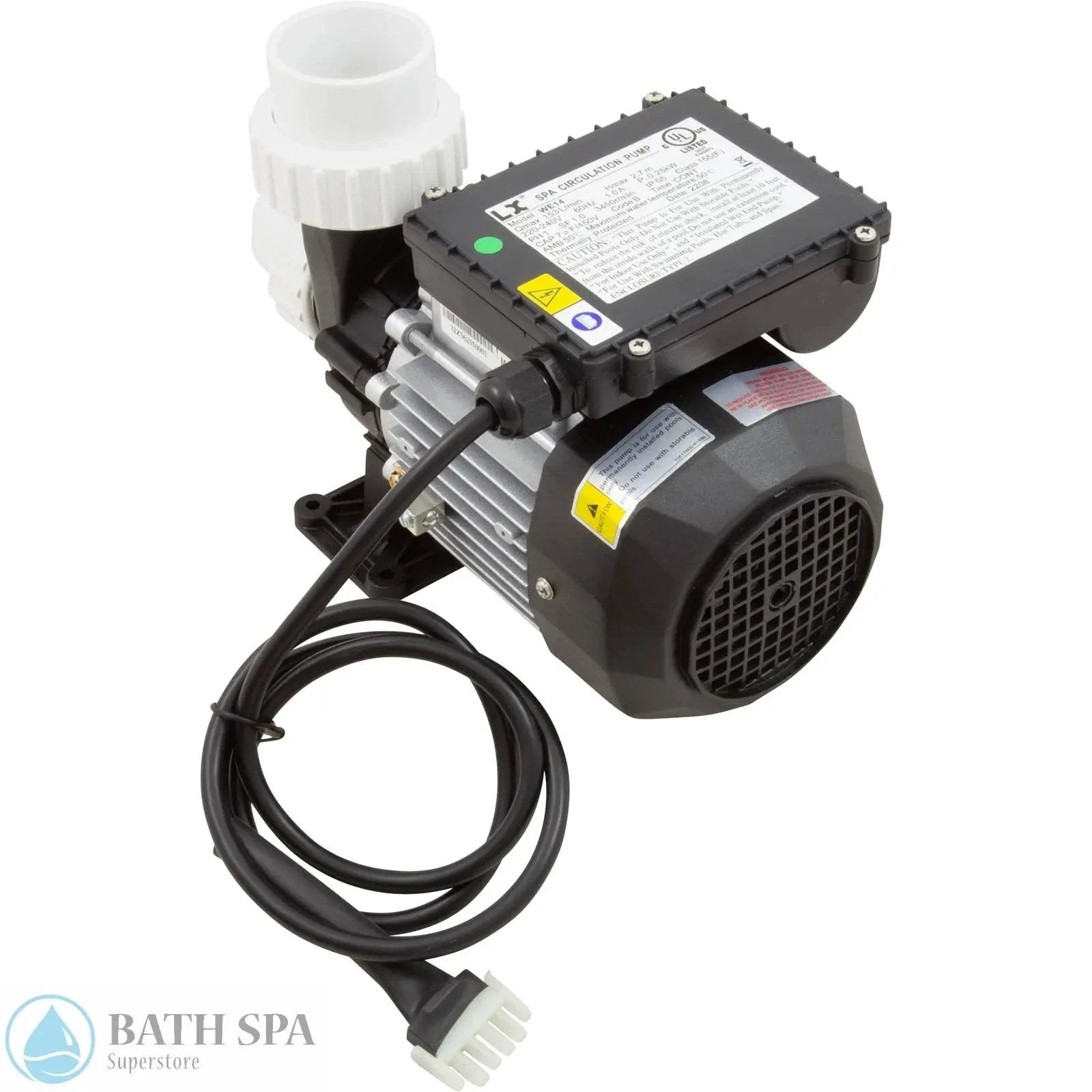 Circ Pump, Circ, LX WE14, 230v, 3450rpm, 1.0A, 1-1/2"mbt Spa Pumps 34-343-1090_1-REVERSE__XL