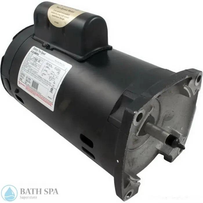 Magnum E Plus 3/4 HP High Efficiency Motor Two Speed 230 Volt Replacement Model B2982 Spa Pumps & Parts: Spa Pump Motors (Square Flange) 35-126-1250_xl