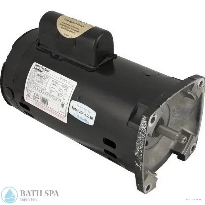A.O. Smith Century 2.0 HP Magnum Electric Motor Threaded SqFl 2-S 230V B983 Industrial Grade Spa Pumps & Parts: Spa Pump Motors (Square Flange) 35-126-1254_xl