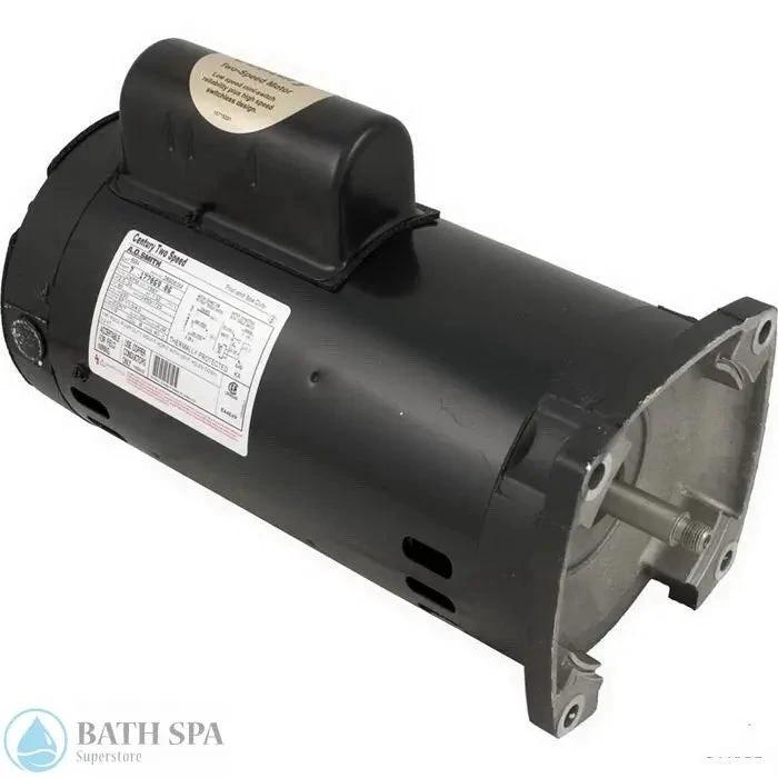 AO Smith Century 2.0 HP E Plus Magnum Motor 230V Square Flange One Phase Heavy Duty Spa Pumps & Parts: Spa Pump Motors (Square Flange) 35-126-1256_xl