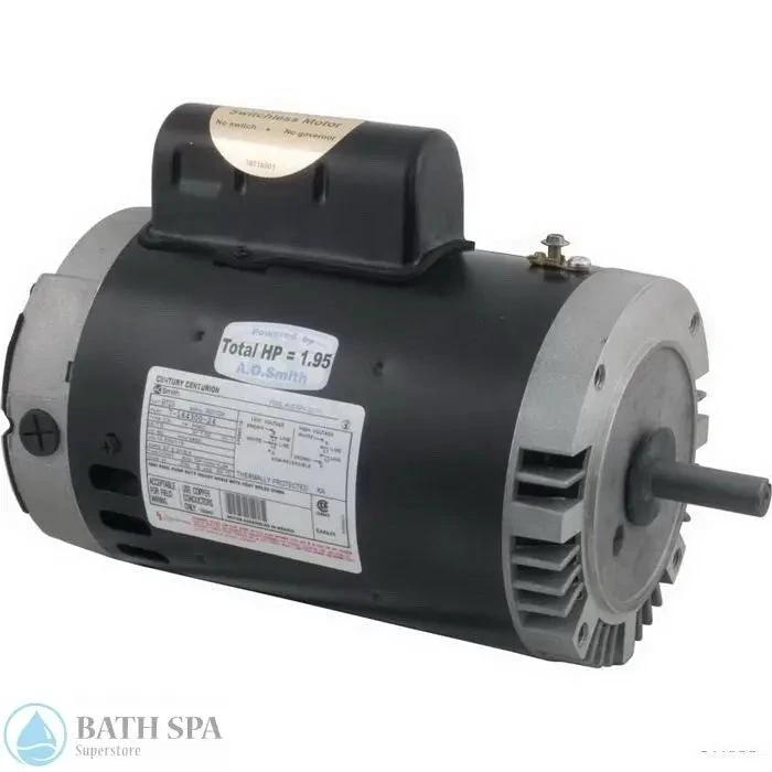 A O Smith Century C Face 1.5 HP Electric Motor 1 S Keyed 115 230 Volt Dual Voltage B123 Spa Pumps & Parts: Spa Pump Motors (C-Face) 35-126-1406_xl