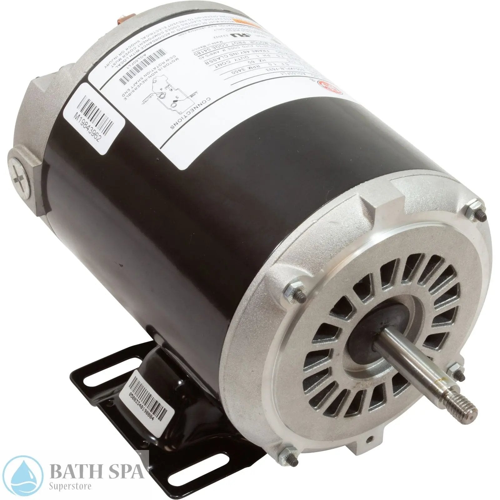 Motor - 1/2 HP, 48Y Frame Spa Pumps 35-184-3002_XL