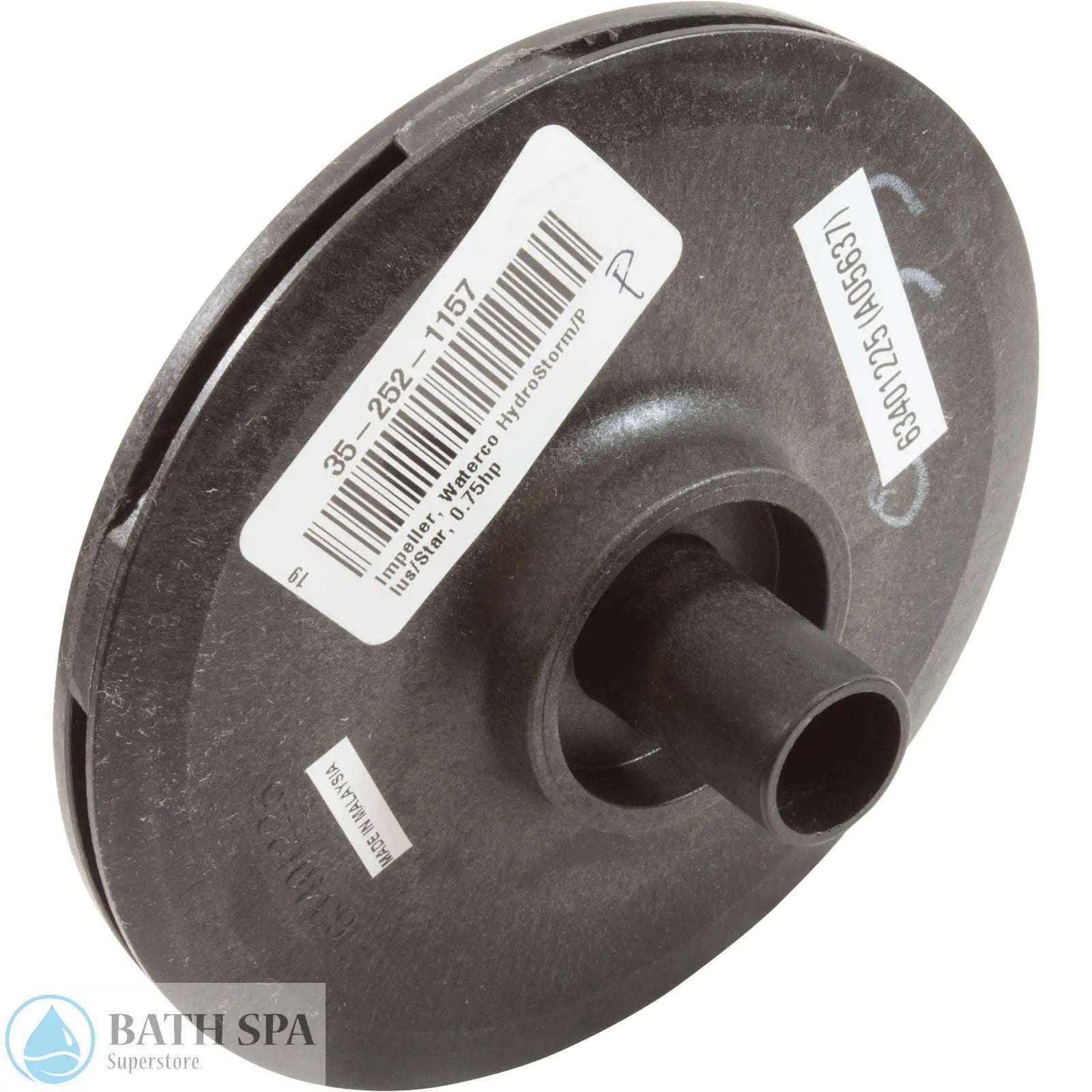 Waterco HydroStorm 0.75 HP Impeller (WC6340122) Spa Pumps & Parts: Spa Pump Impellers 35-252-1157_1-REVERSE__XL