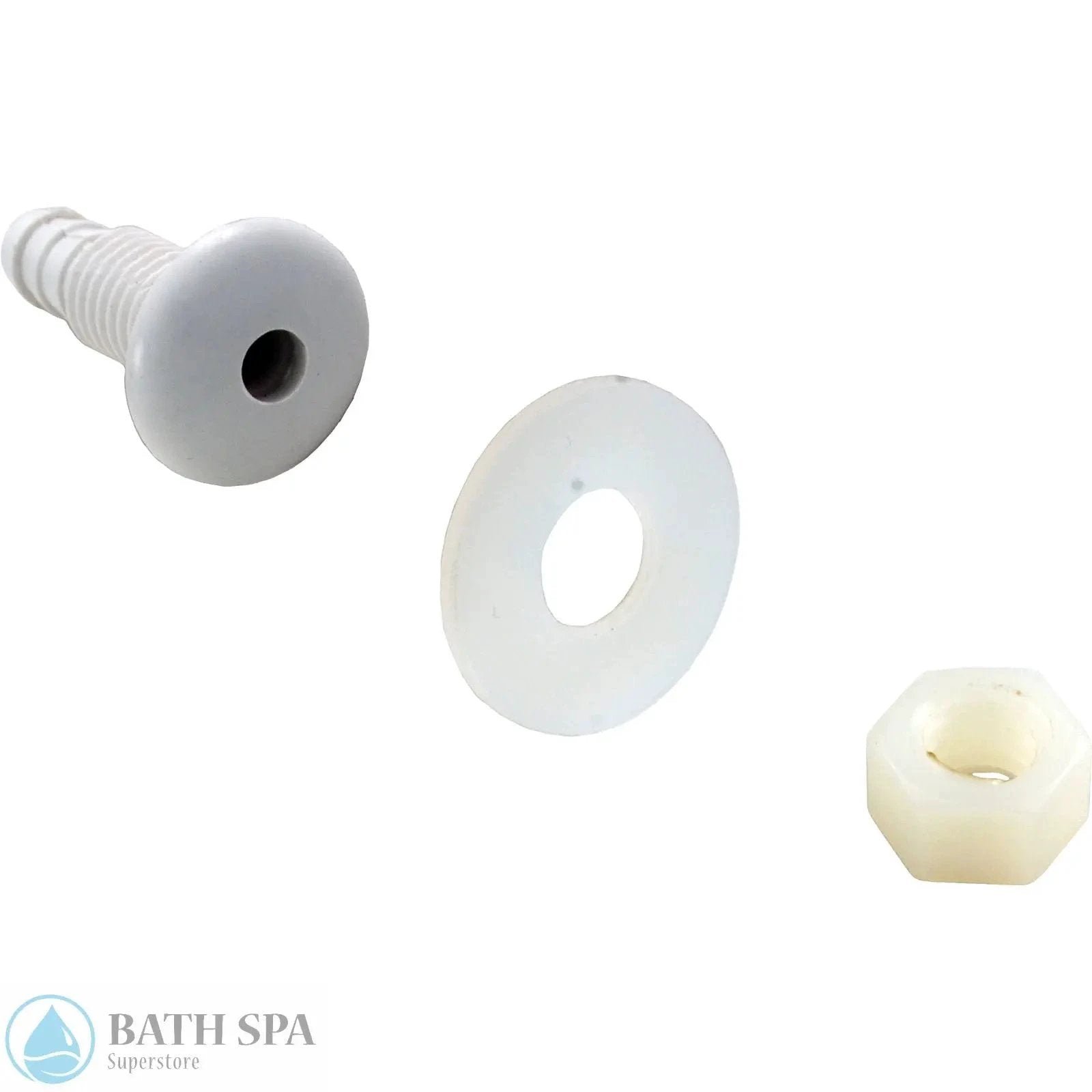 Waterway Air Injector, Waterway Button Style, 1/4" Barb, White (670-2130) Spa Parts 35-270-1065_XL_53c883d7-ae12-4558-9429-a1236b80c16e