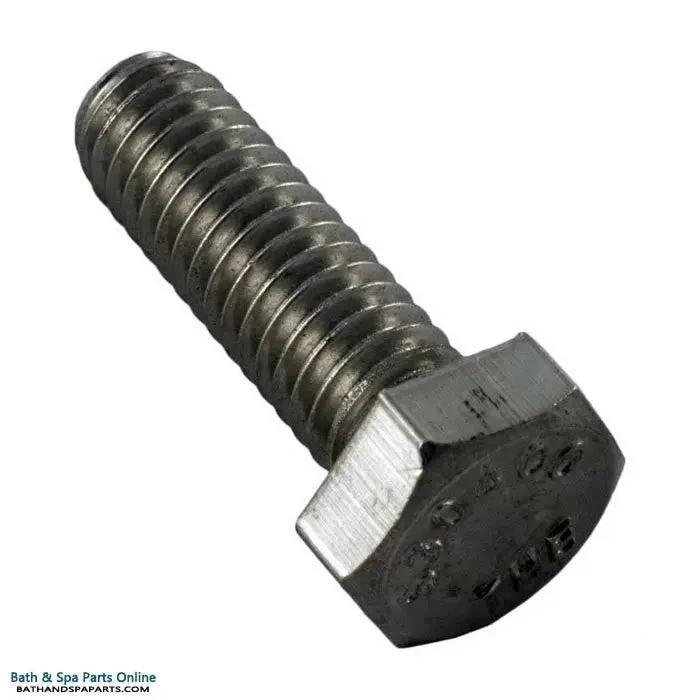 Gecko AquaFlo A 5/16-18 UNC Threaded Bolt 1 Inch Length Part 99050110 for AquaFlo System Assemblies Spa Pumps & Parts: Spa Pump Parts 35-402-1644_XL