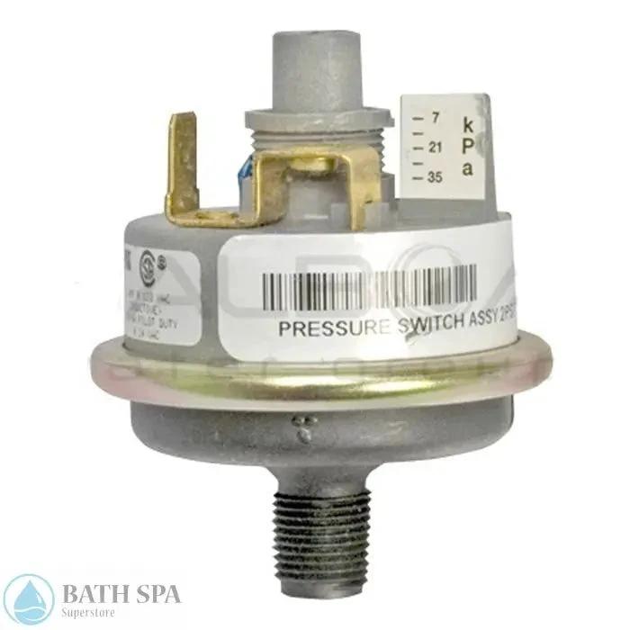 Balboa 1.25 PSI Tecmark Pressure Switch Assembly 36141 Spa Parts: Spa Heaters (Heater Parts/Accessories) 36141_lar