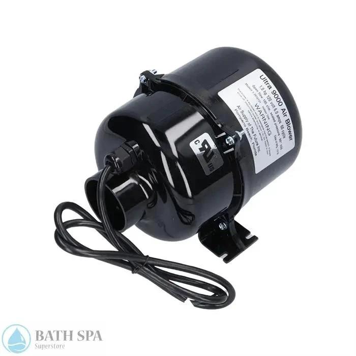 Ultra 9000 Spa Air Blower 1HP 240V Three Point Five Amps Portable Outdoor Spa Blower For Home Spa Use Spa Parts: Spa Air Blowers (Residential - Side Mount) 3910120-a_air-blower-complete-spa-air-supply-ultra-9000-30.1