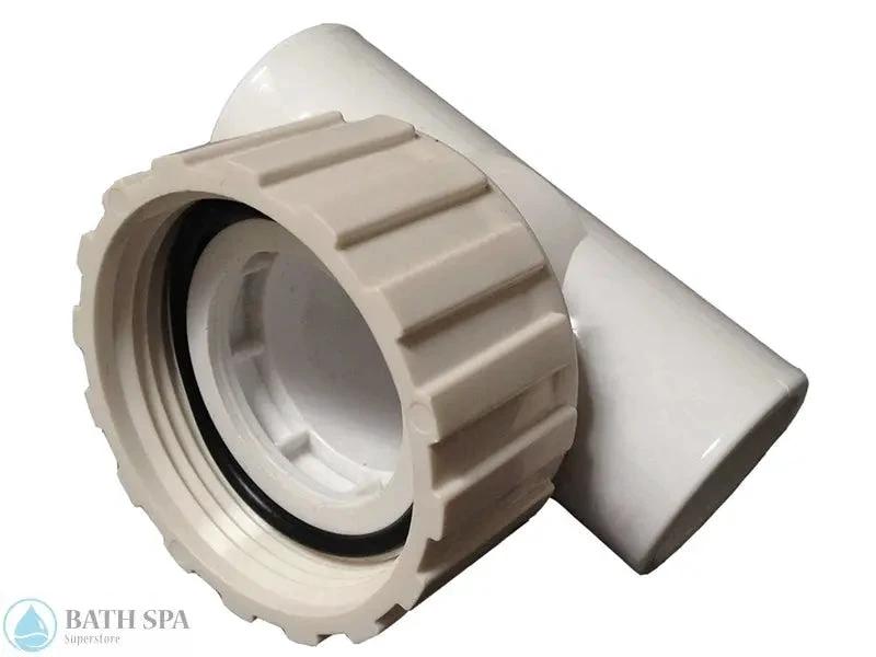 Balboa Bath Pump 1" x 1" Union Tee (92020) PVC Plastic Fittings & Valves: Tees 400-4200_54bf3ace-aa81-4bb4-8bcb-86a9088af779