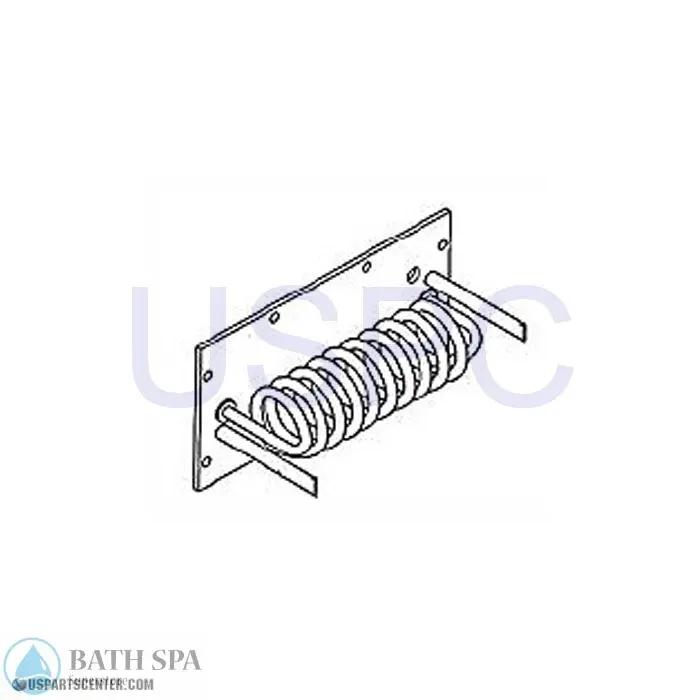 Plate Element, 5 in x 9 in Plate, 2 Thermowells Spa Parts 42-1009