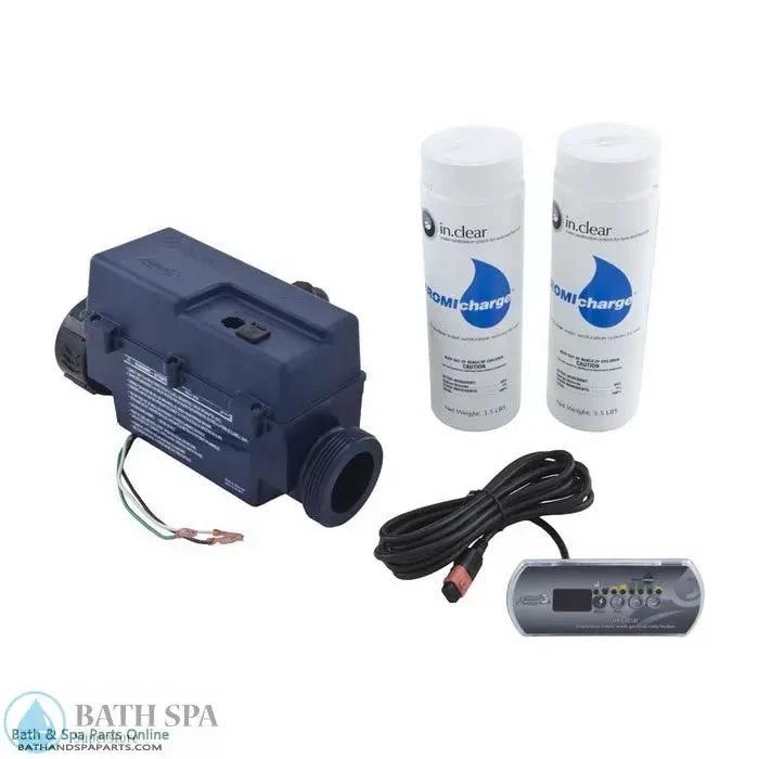 Gecko IN Clear Bromine Generator 230V With Two Bromicharge For Pools And Spas BDLCLEARQCUSA Water Care Maintenance: Bromine Generators 42-337-1002_XL