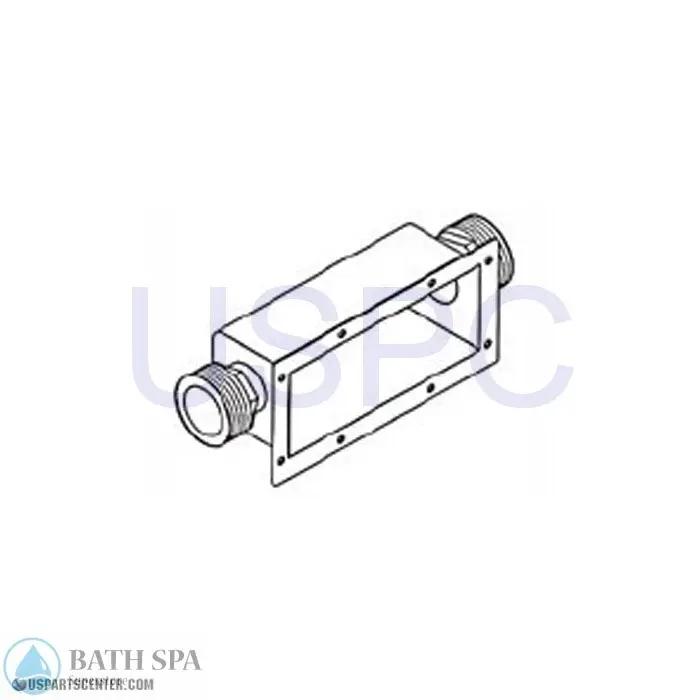 Heater Hydro-Quip AP1 Heater Housing. Stainless Steel Manifold Unions (Not Included. See #48-0003)